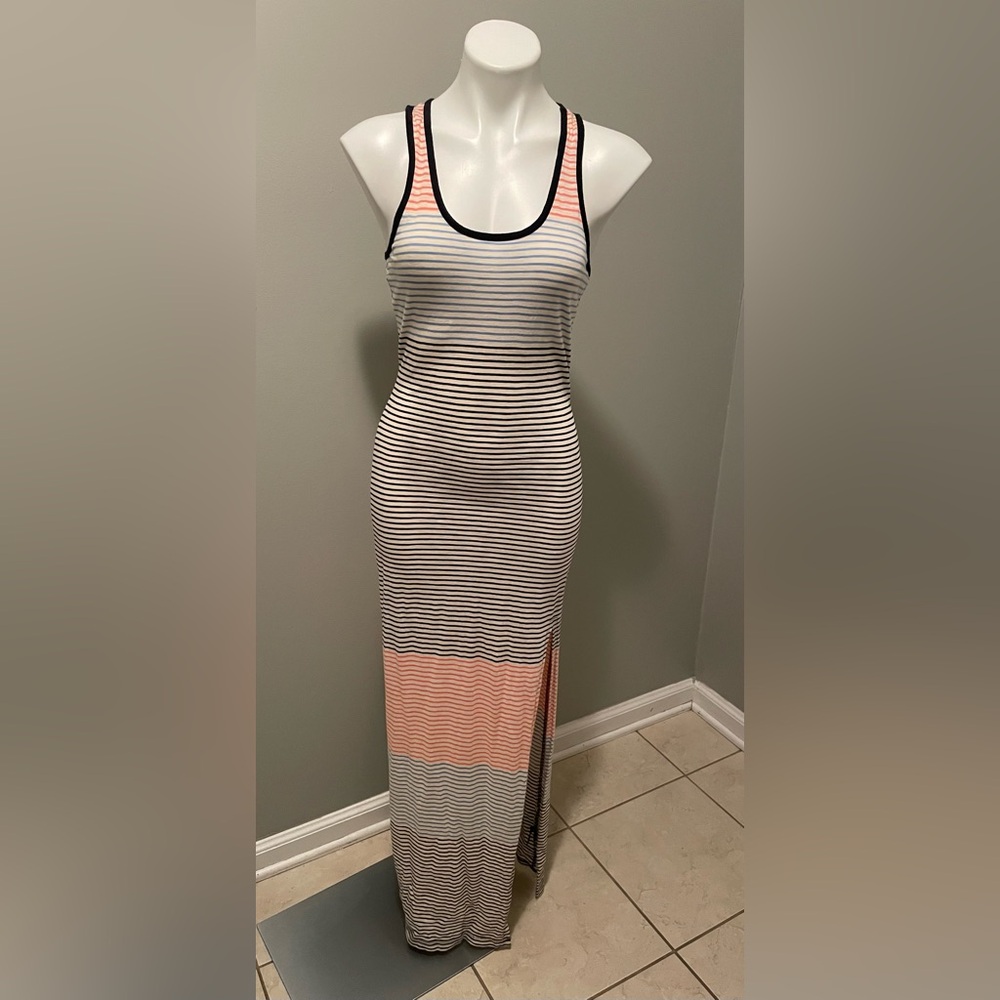 Express Striped Maxi Dress